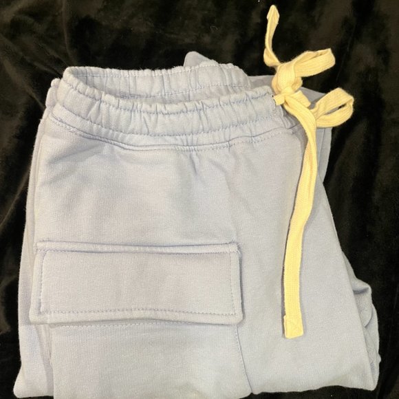 Urban Outfitters Light Blue Large (L) Standard Cloth Cargo Pants - Picture 5 of 5